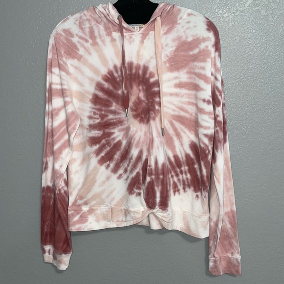 NEW C&C California Arizona desert spiral long sleeve thin tie dye hoodie - Picture 1 of 10